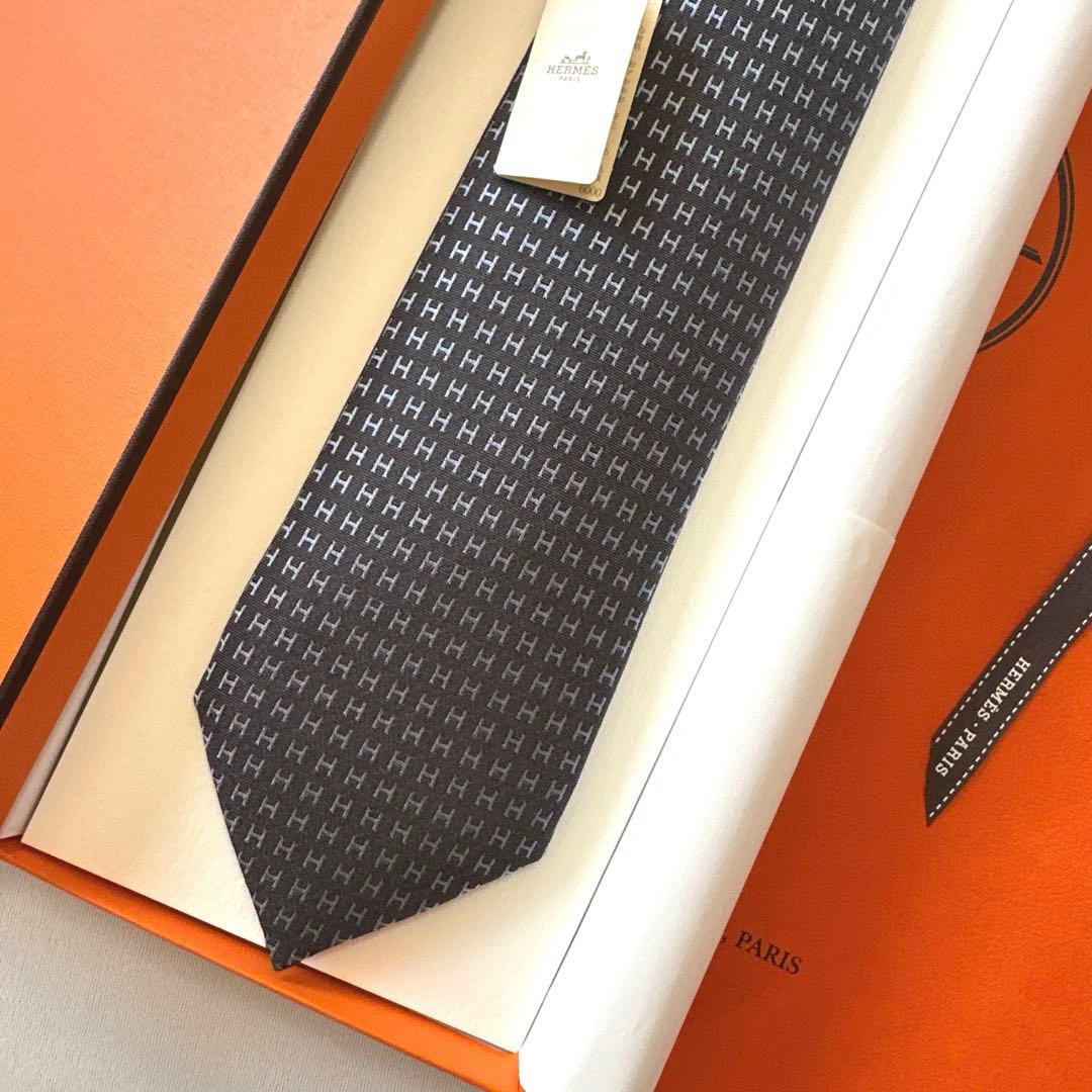 専用です。　H織りタイ バイカラー8 cm 《ファソネ H》 新品 未使用