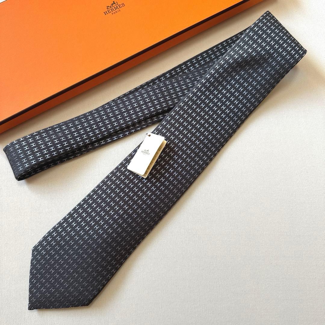 専用です。　H織りタイ バイカラー8 cm 《ファソネ H》 新品 未使用
