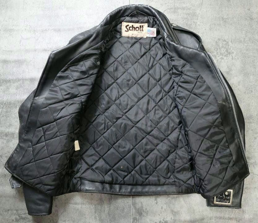 SCHOTT ショット レザージャケット ダブルライダース 518 USA製 - メルカリ