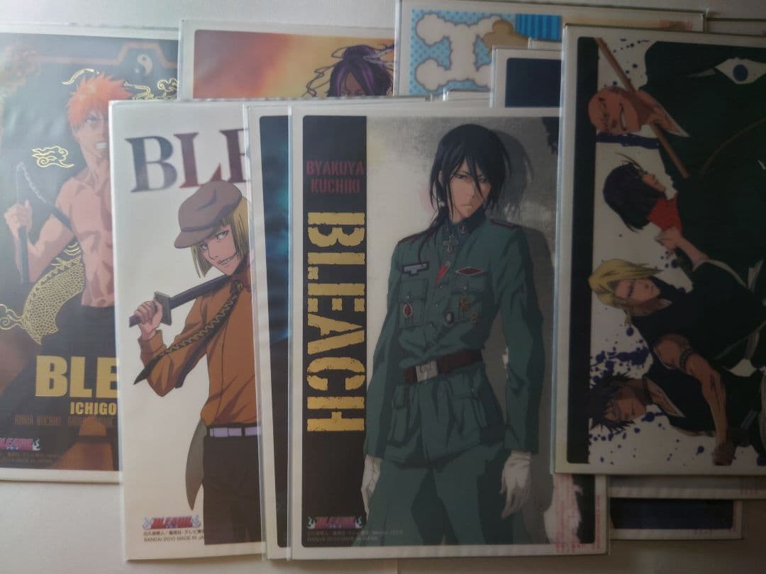 BLEACH ジャンボカードダスEX　まとめ売り 全16種セットBLEACHブリーチジャンボカードダスEXクリアソウル