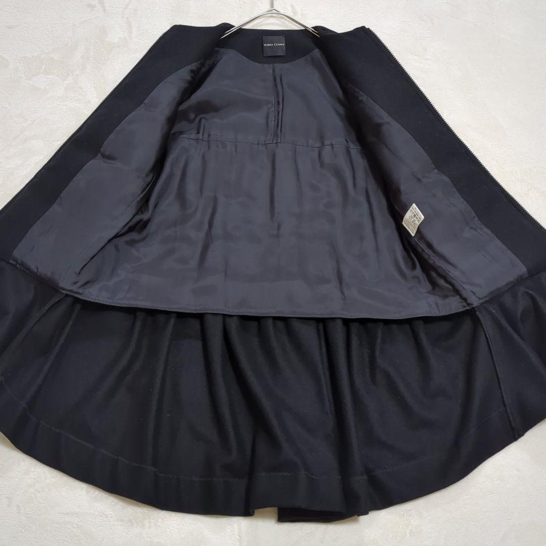 極美品 YOKO CHAN バックティアードウォームコート フレア - メルカリ