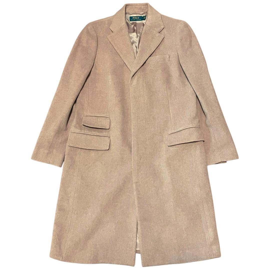 美品】ポロラルフローレン チェスターコート 現行 カシミヤ 羊毛 ウール 4