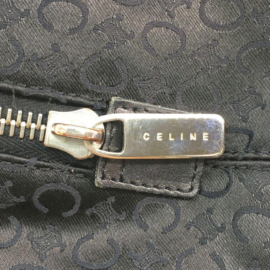 セリーヌ トート ドラム ボストンバッグ Cマカダム フォーマル FR512