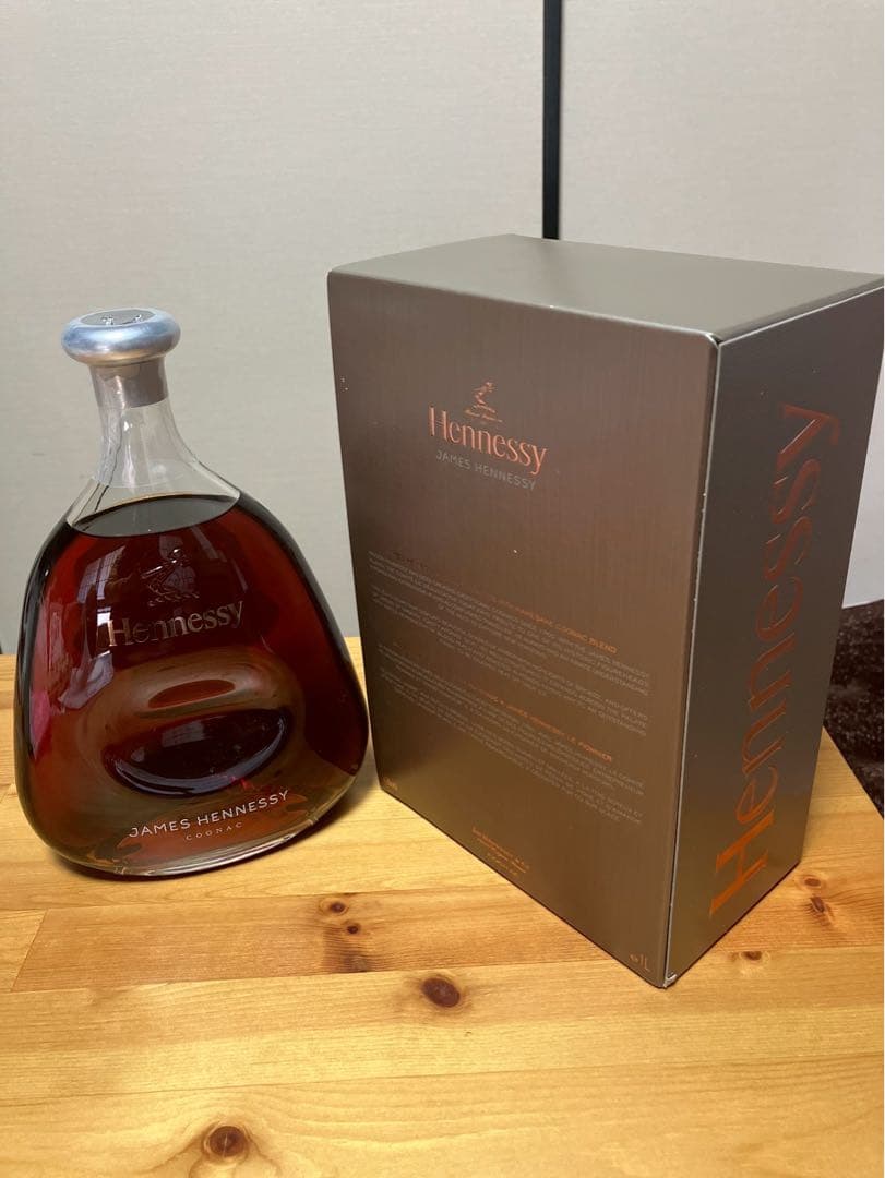 Hennessy JAMES HENNESSY コニャック 1L 未開栓 箱付き - メルカリ