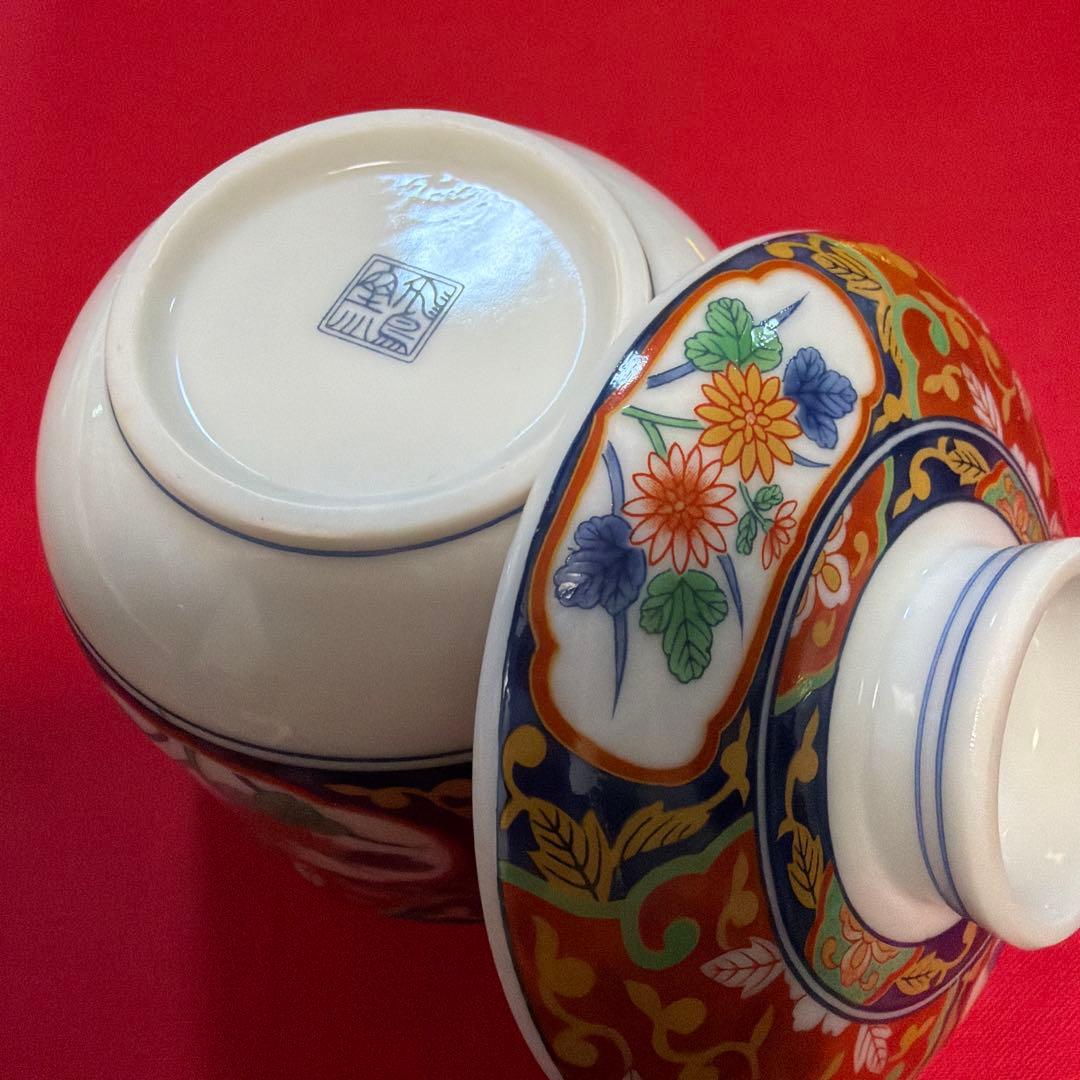 唄姫 たち吉赤絵金彩　前畑陶器庫山窯　南風窯　No.4-27