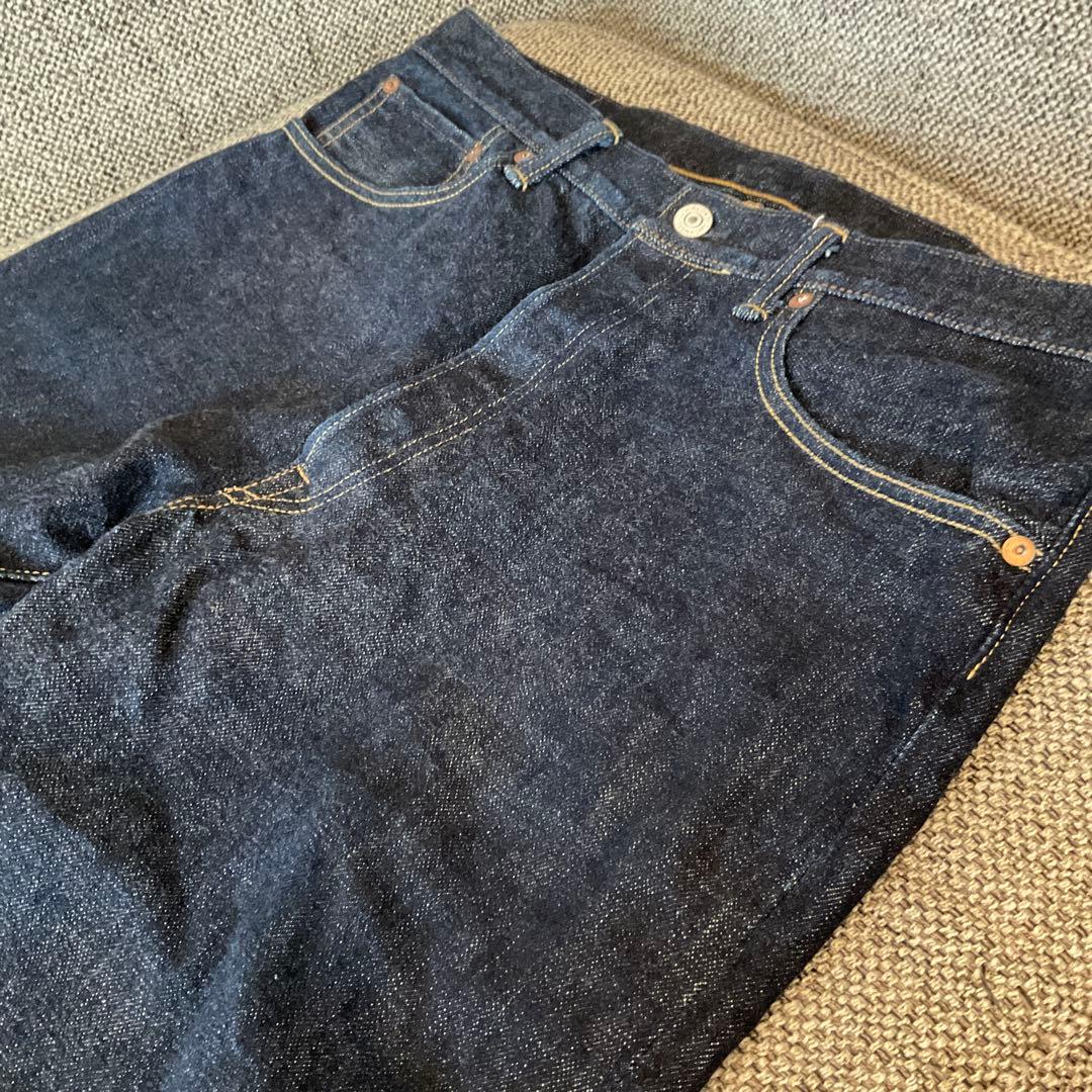 WAREHOUSE 1001XX W34 ウェアハウス 黒パッチ 限定モデル - メルカリ