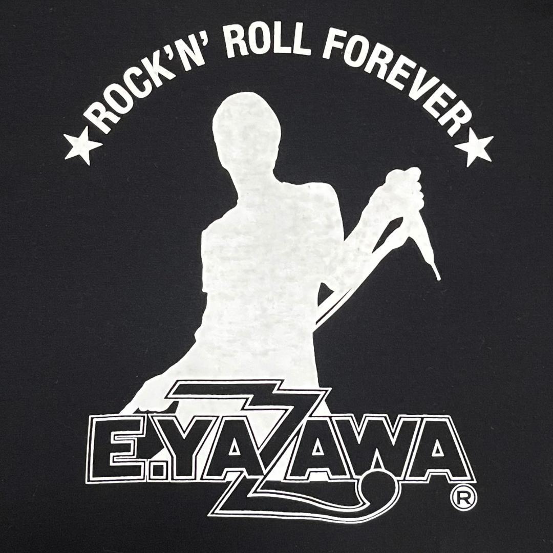 矢沢永吉】シルエット & E.YAZAWAロゴ《古着》Tシャツ 旧Mサイズ