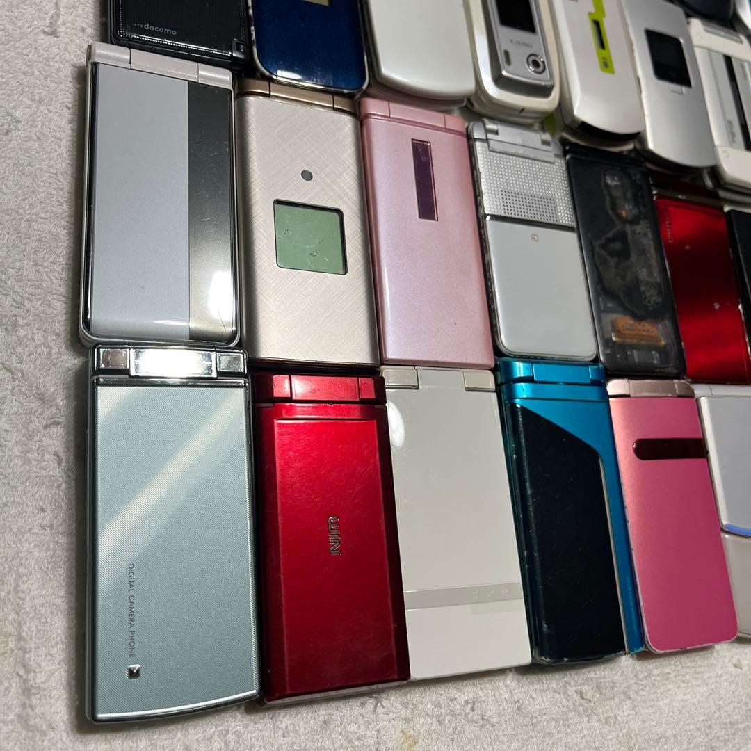 携帯電話（ガラケー） 40個まとめ 《ジャンク》