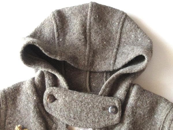 ローブス＆コンフェクションズ ネップウール ダッフルコート 1 男女