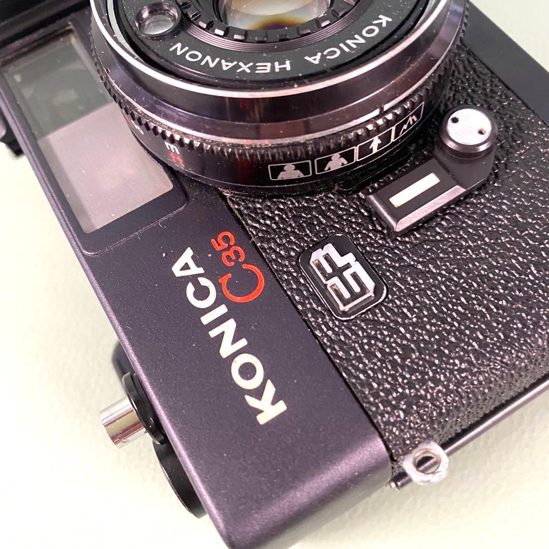作動保証1ヶ月】 整備済、完動品/ コニカ Konica C35 EF - メルカリ