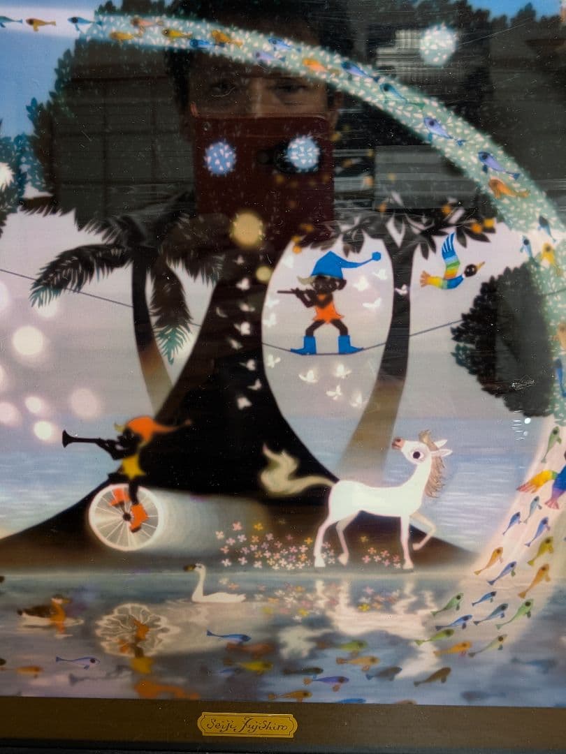 藤城清治 ライトアップアート - メルカリ