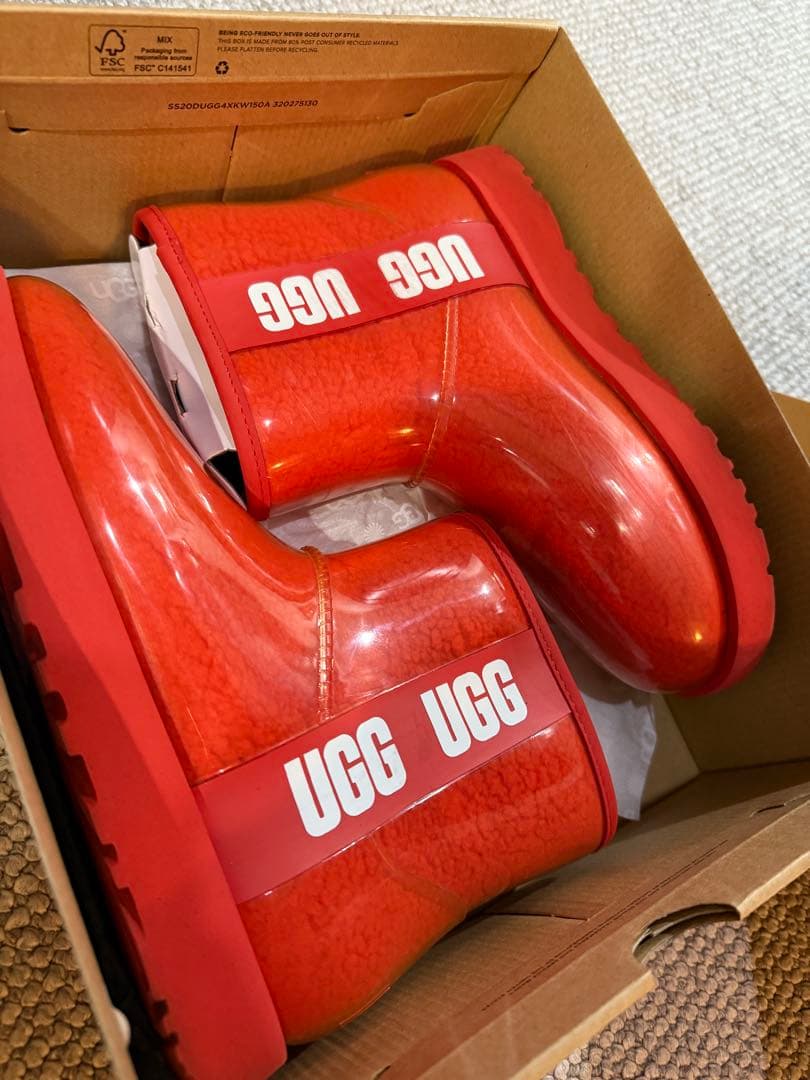 UGG W CLASSIC CLEAR MINI 8 - メルカリ