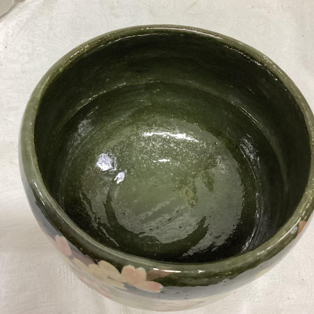 S1 楽茶盌 楽入窯 吉村重生 抹茶椀 直径12cm 高さ8.5