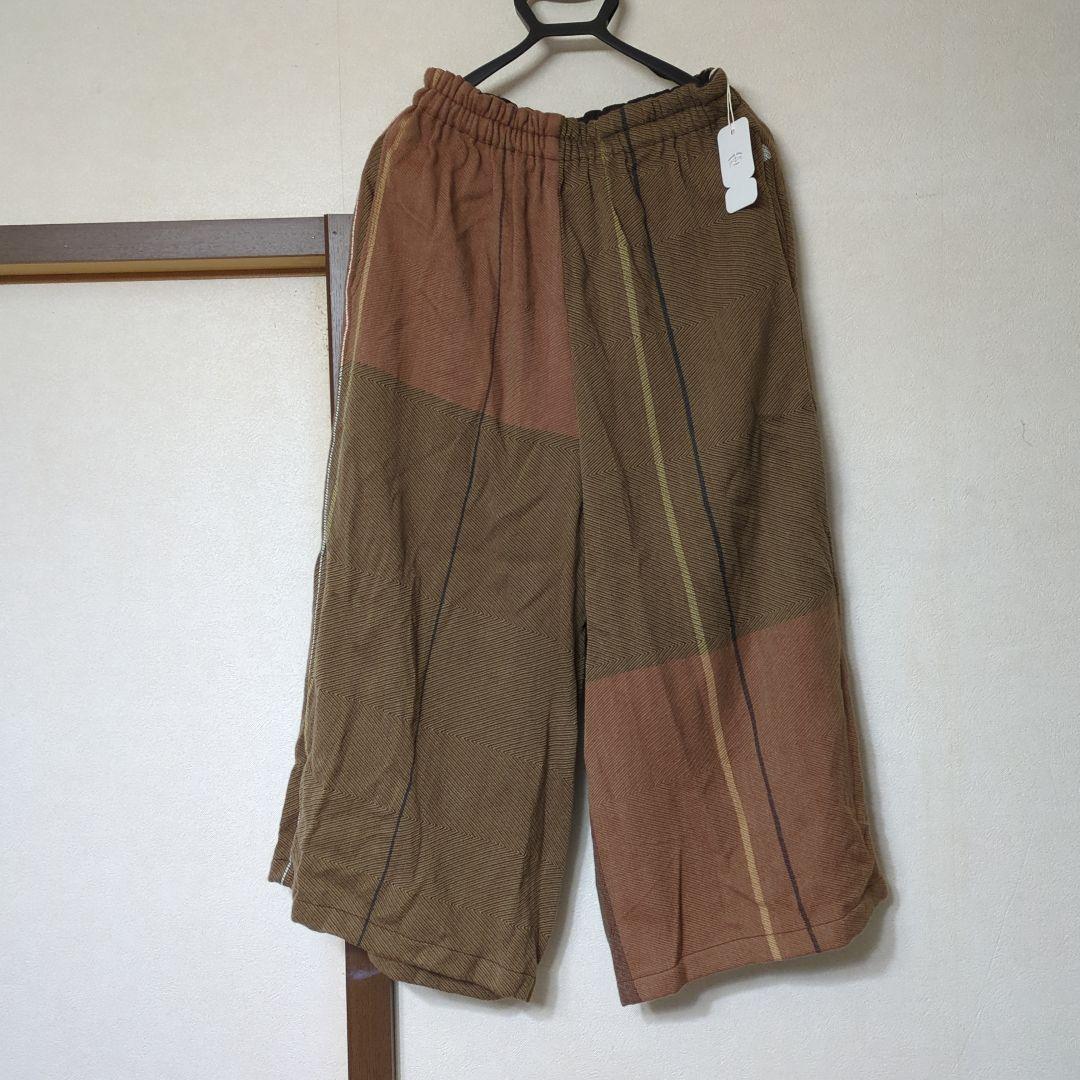 ブラウン系 ガウチョパンツ きれいめガウチョパンツ: ボトムス｜ハニーズ公式通販