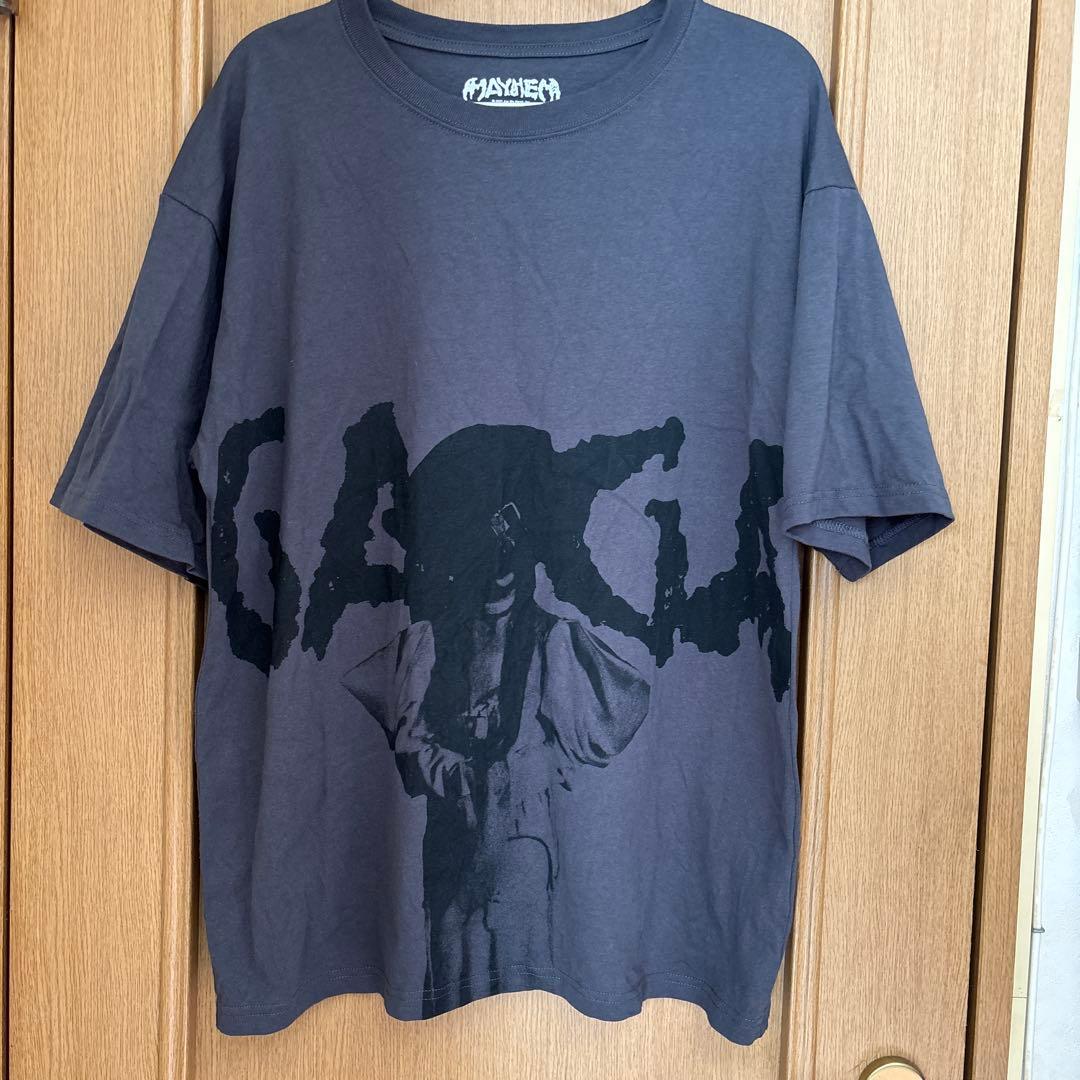 レディガガ 日本ポップアップ限定MAYHEM ガガ グラフィックTシャツ L