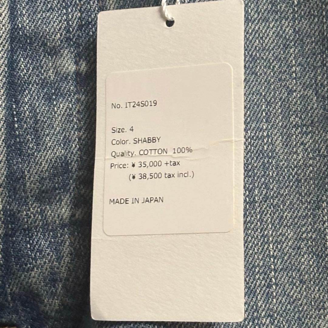 パンツ INTERIM 24SS VINTAGE \"1937XX\" DENIM