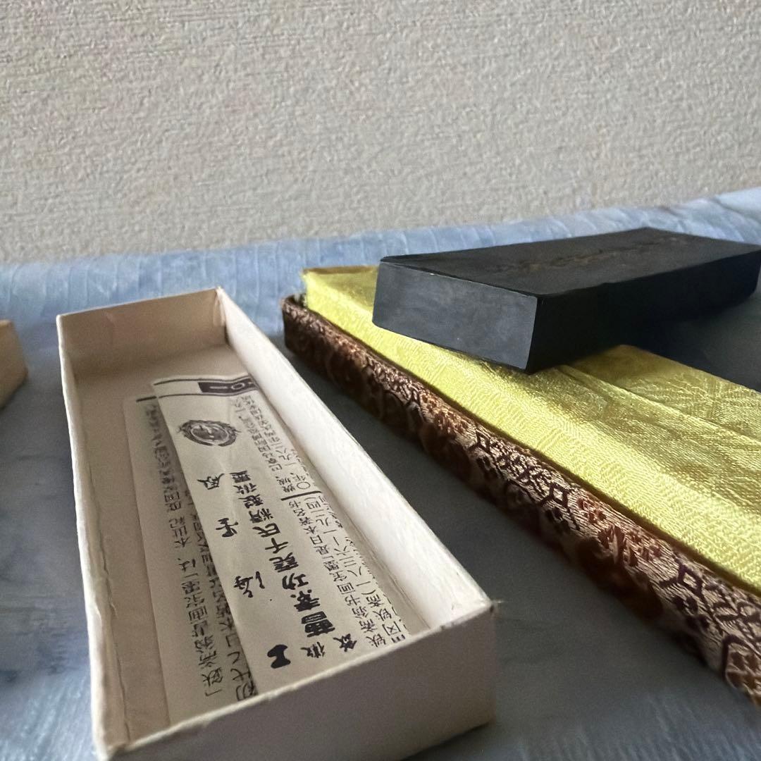 墨 唐墨 中国 鉄斎 書画 習字 硯