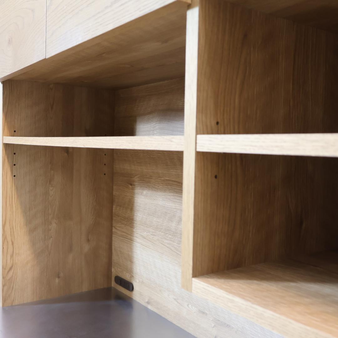 unico ウニコ ADDAY アディ オーク材 キッチンボード レンジ 食器棚