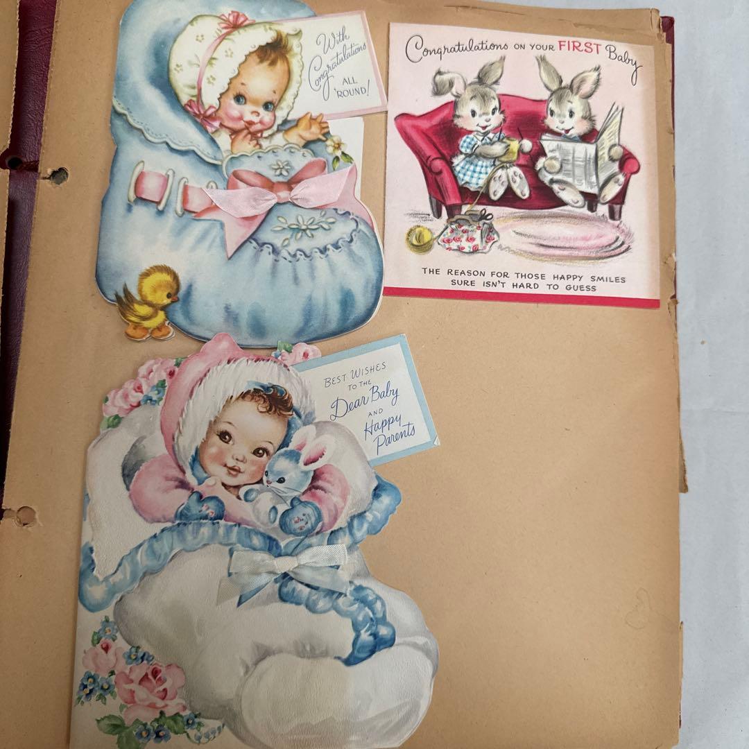 ジャンクジャーナル素材に♡大量ビンテージ可愛い紙モノ洋書スクラップ