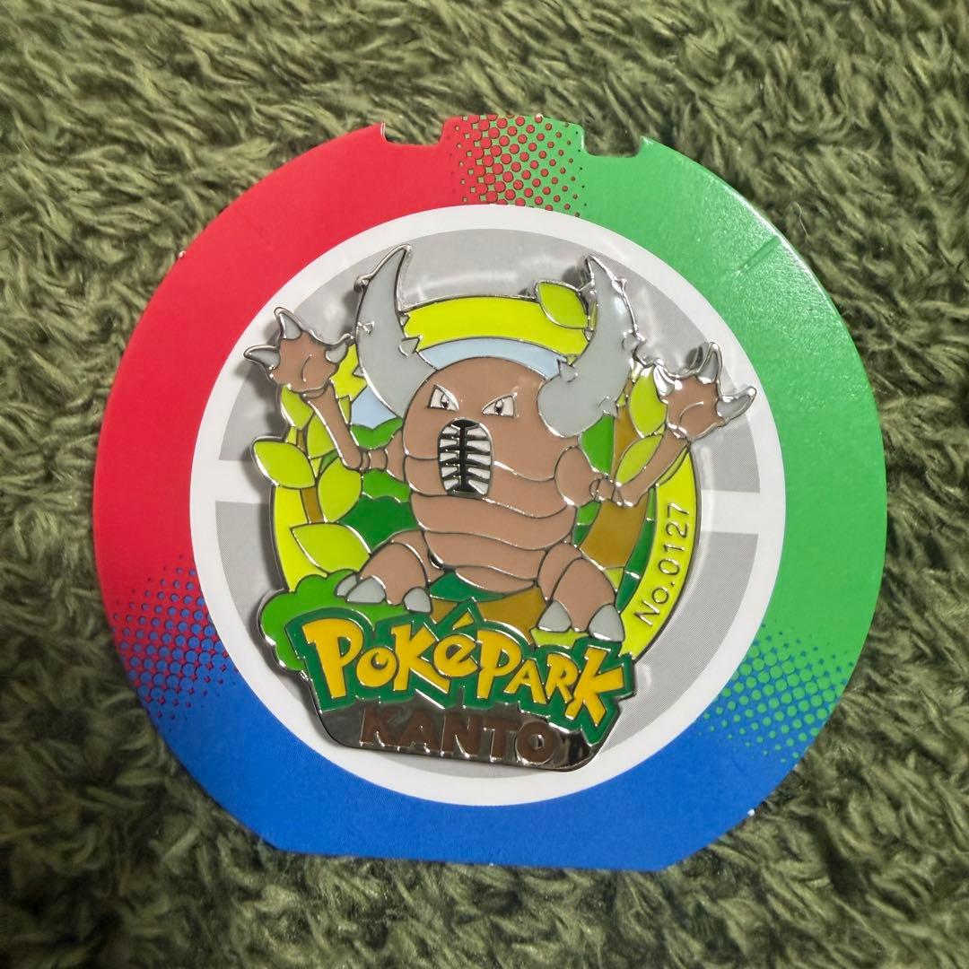 ポケパークカントー カイロス ピンズ 0127 ポケモン - メルカリ
