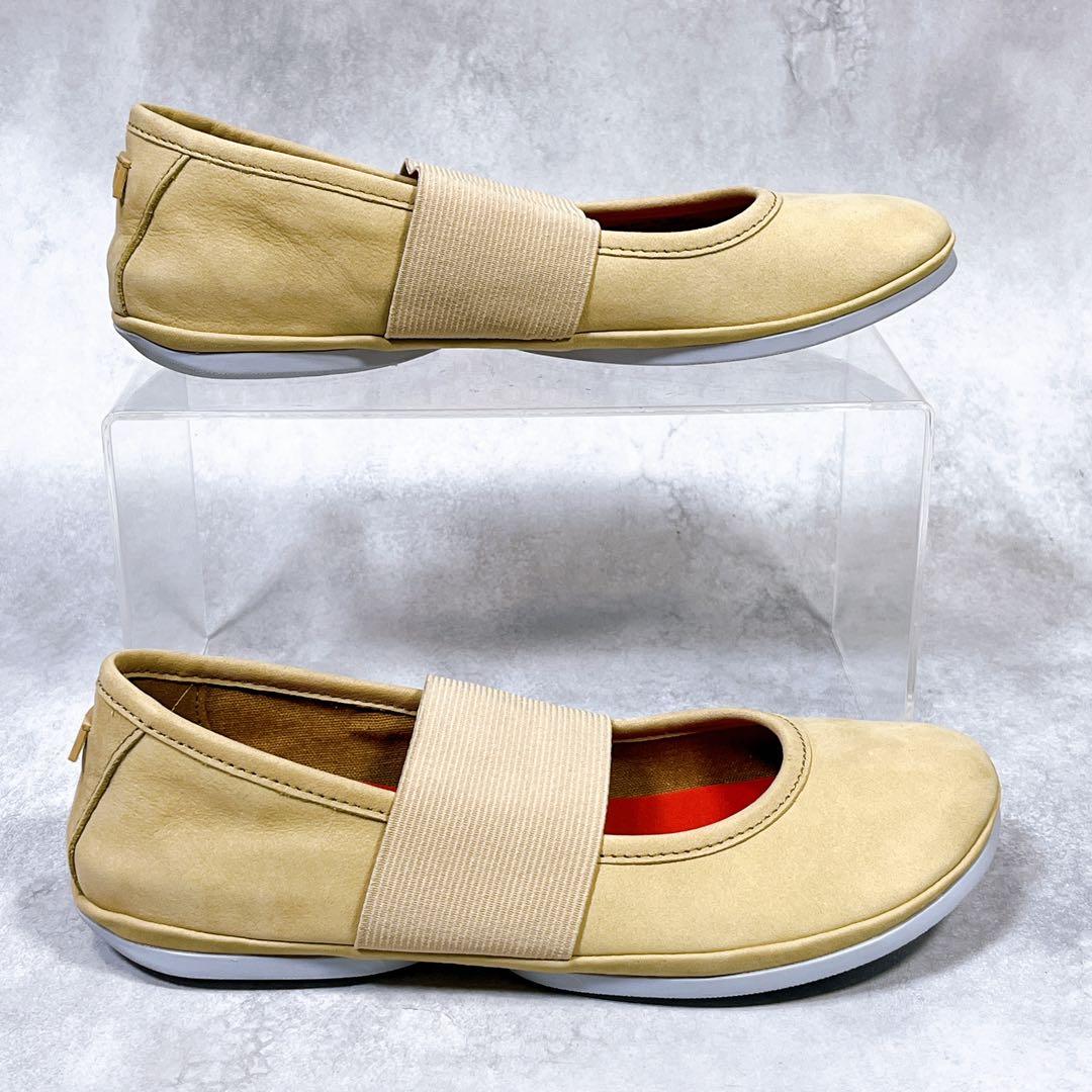 新品【カンペール】ライトニナ (36) フラットシューズ ストラップ