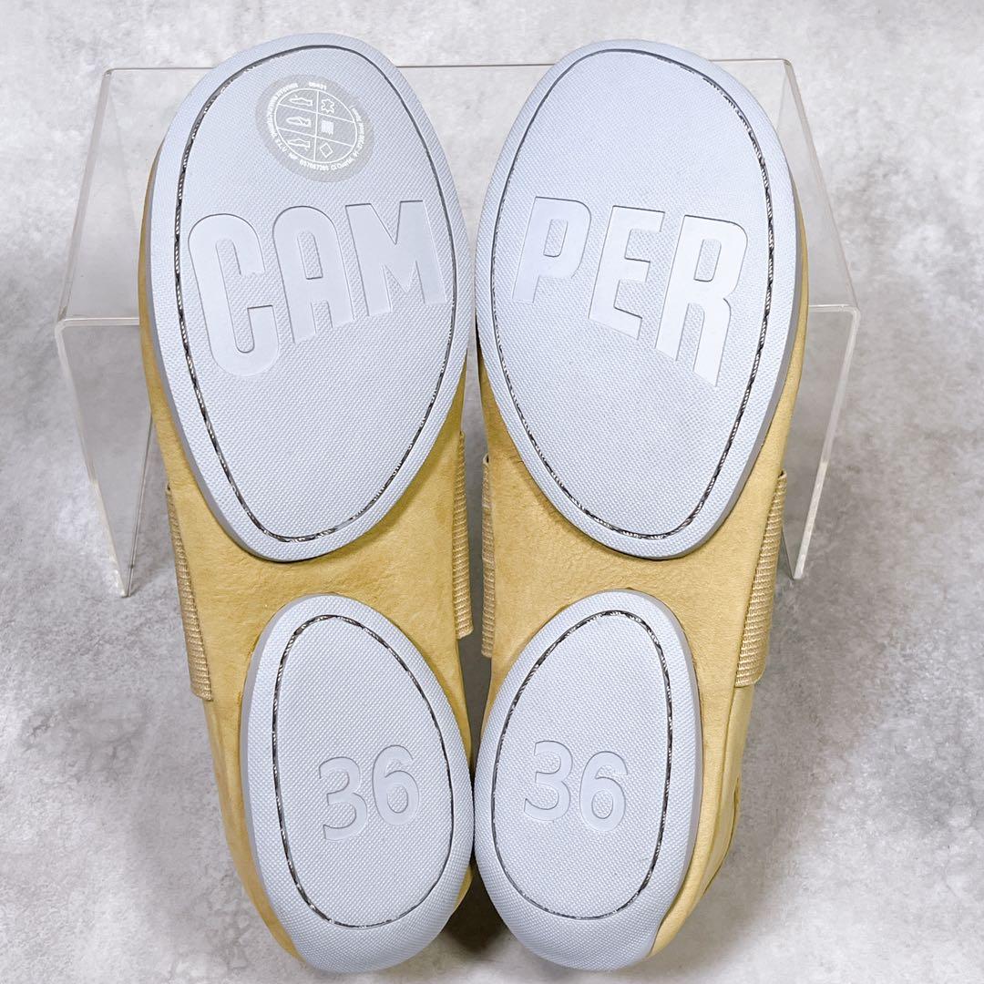 新品【カンペール】ライトニナ (36) フラットシューズ ストラップ