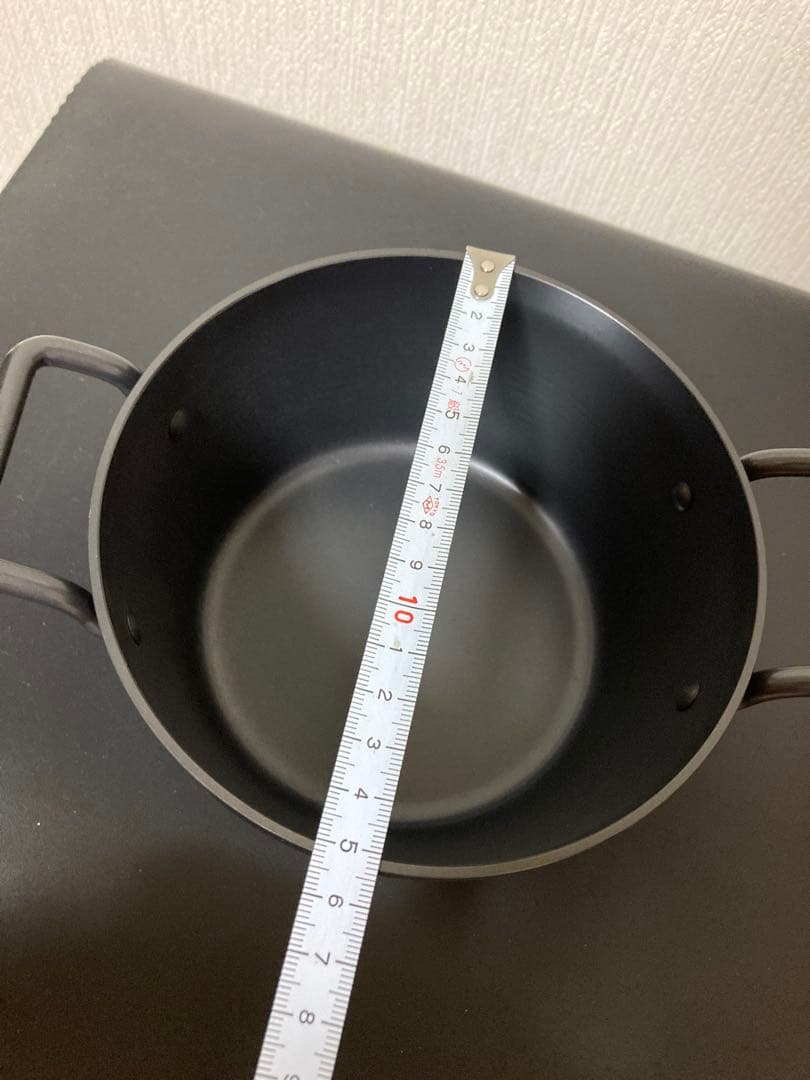 ミ*ン様 傷あります。 松田美智子の自在道具 鉄の小さなごはん鍋