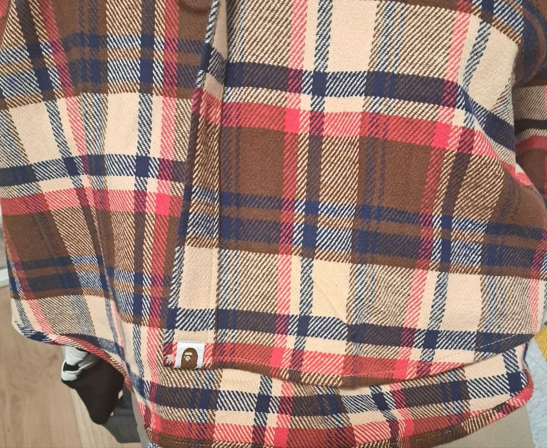 ラブジェネチェック柄ジャケット - メルカリ