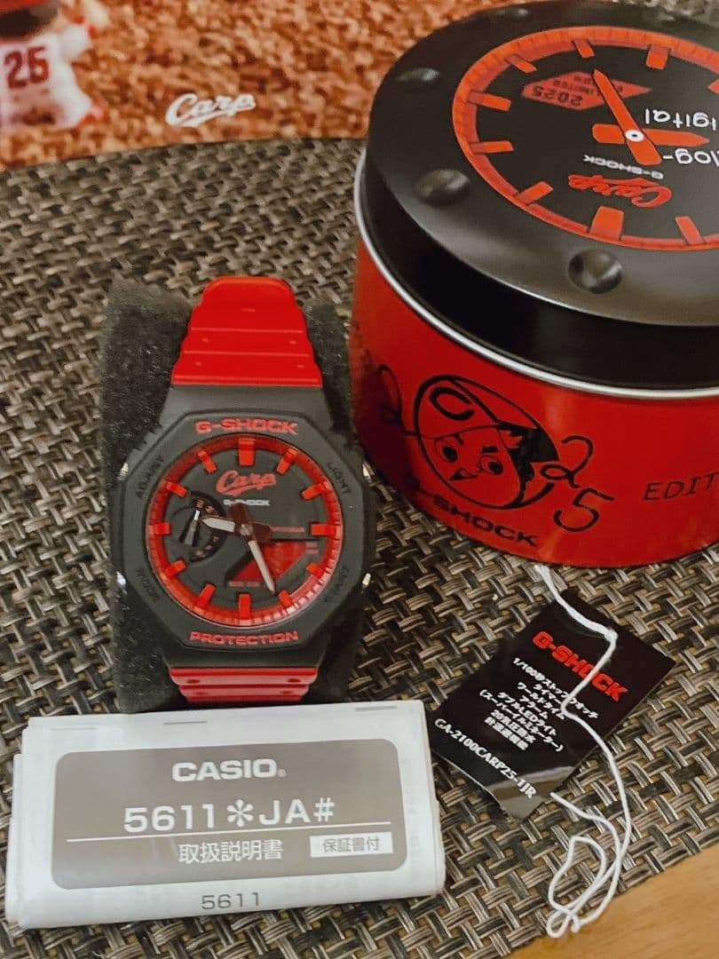 G-SHOCK 広島東洋カープ 2025年限定モデル 広島東洋カープオフィシャルグッズショップ