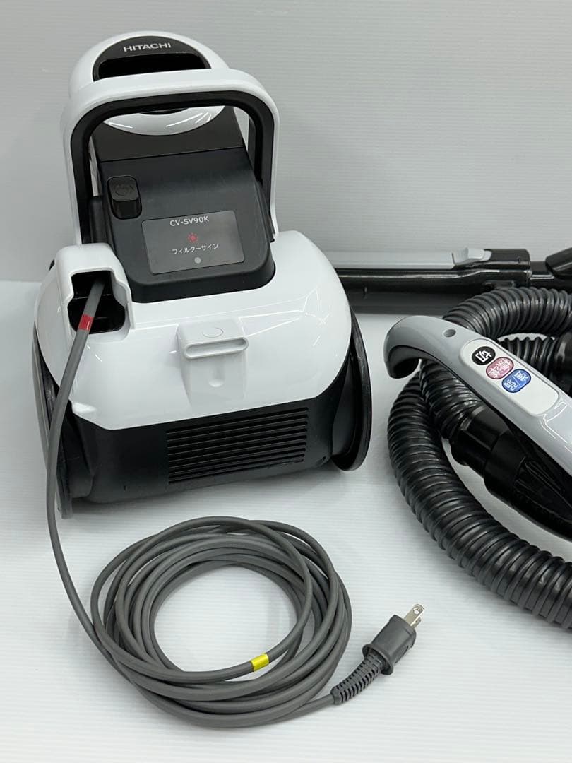 美品 綺麗 2022年製 日立 掃除機 白 CV-SV90K 中古 動作保証品 - メルカリ