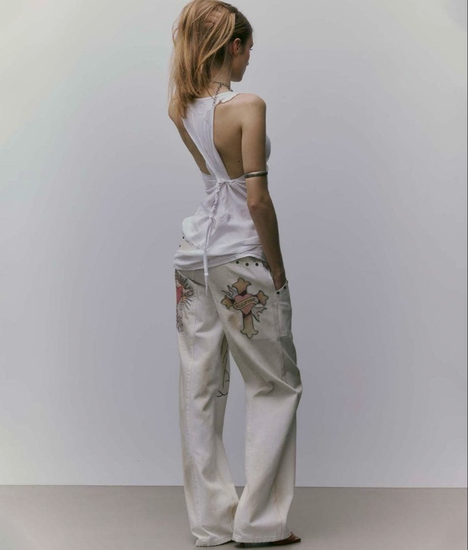 sculptor エドハーディー Ed Hardy デニムパンツ - メルカリ