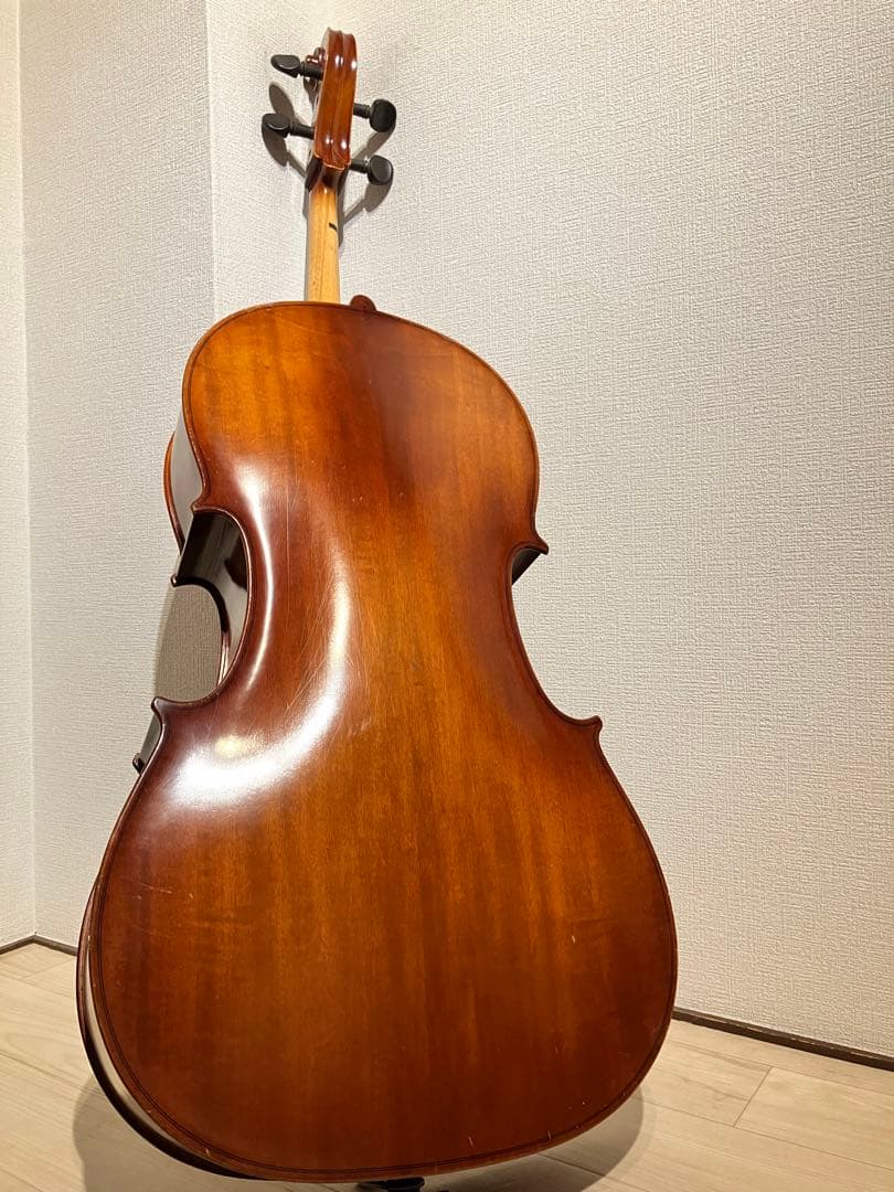 スズキチェロcello No72 4/4 1980年製造 ビンテージチェロ半世紀