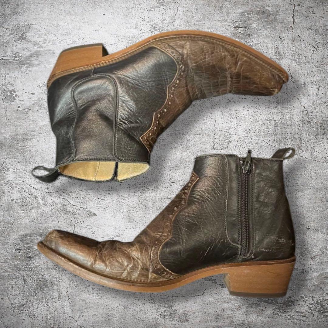 00s leather boots KMRii IFSIXWASNINE LGB - メルカリ