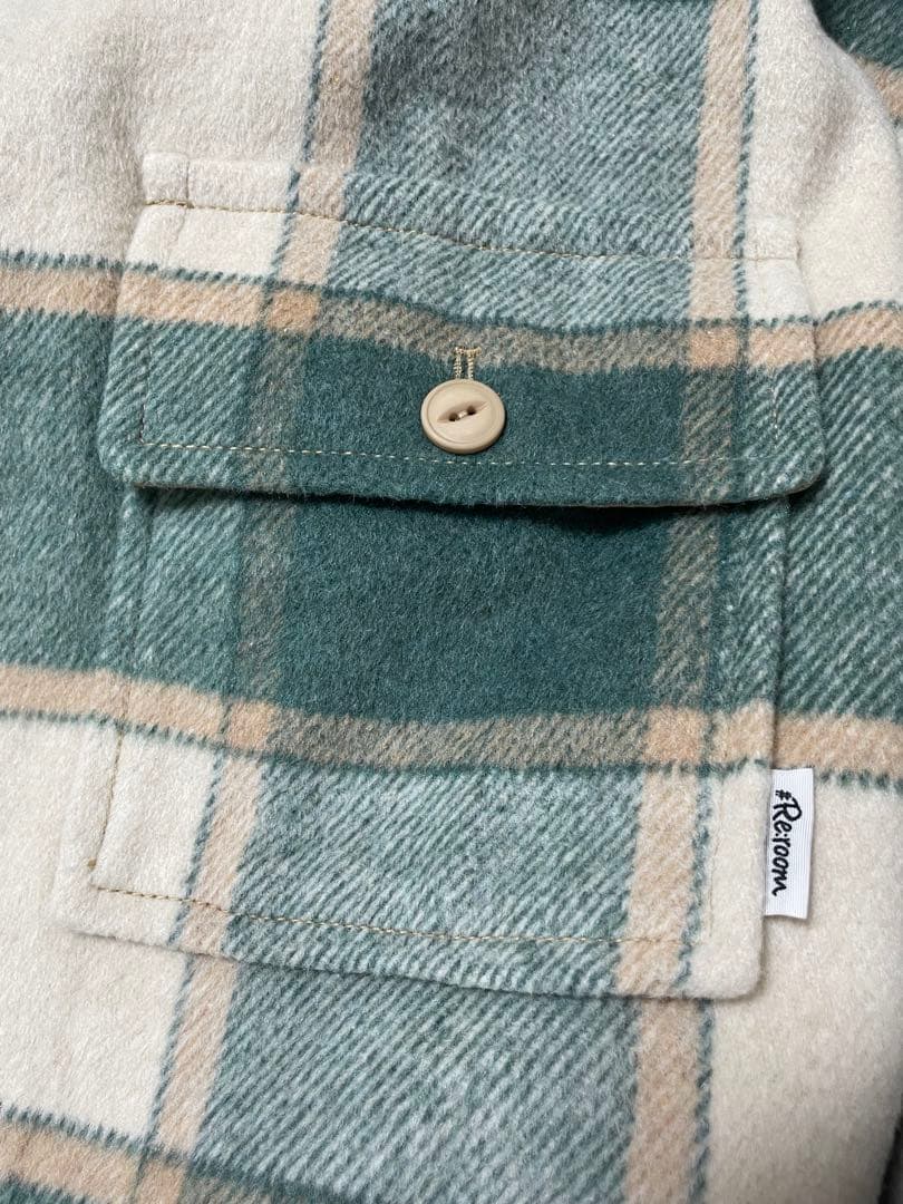 ‼️ラスト1着‼️早い者勝ち‼️稀少廃盤 #Re:room リルーム ジャケット 緑L