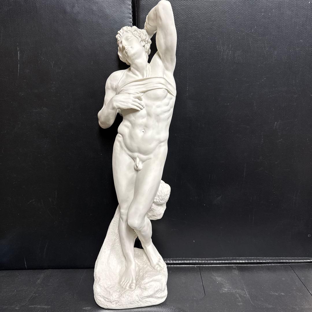 西洋彫刻 ミケランジェロ1513年作 瀕死の奴隷彫像 - メルカリ