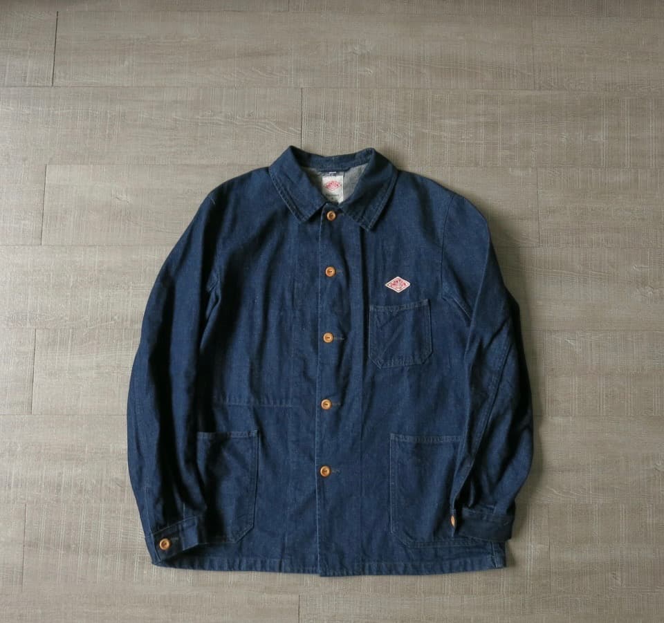 38 DANTON ダントン デニムカバーオール BEAUTY&YOUTH BEAUTY&YOUTH UNITED ARROWS（ビューティーアンドユースユナイテッド