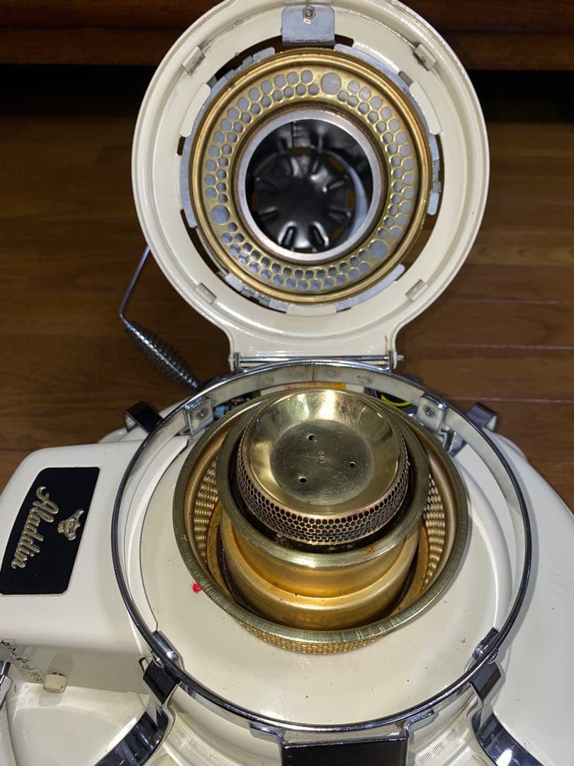 アラジンブルーフレームヒーター39型J390001Ⅳ(ホワイト)美品 - メルカリ