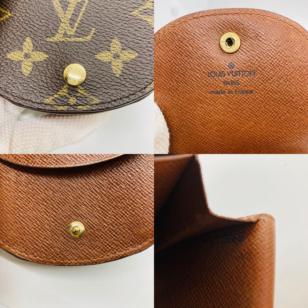 ルイヴィトン モノグラム ポルトモネ グゼ コインケース 小銭入れ A746