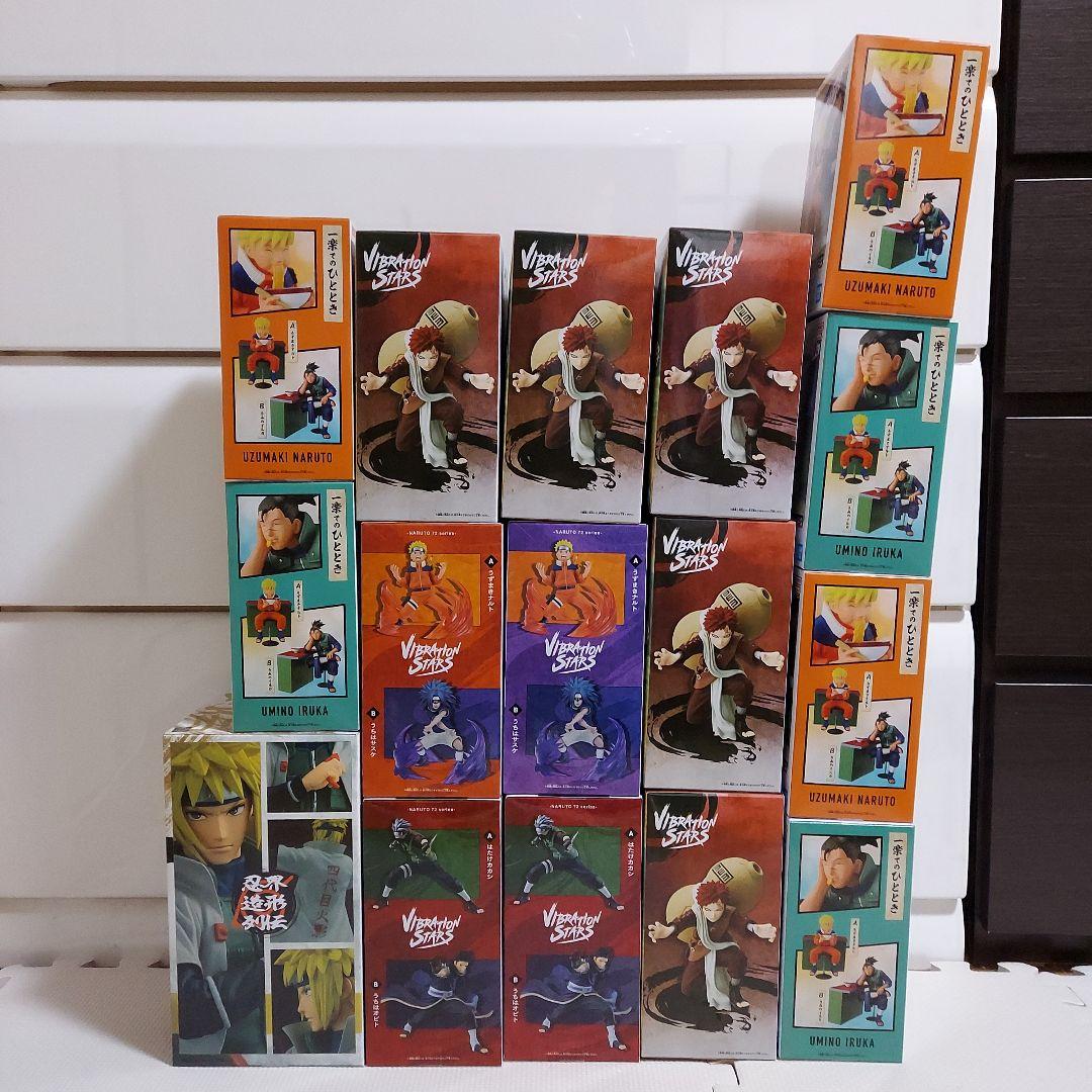 NARUTO プライズフィギュアまとめ売り 16点 全未開封 送料無料 迅速