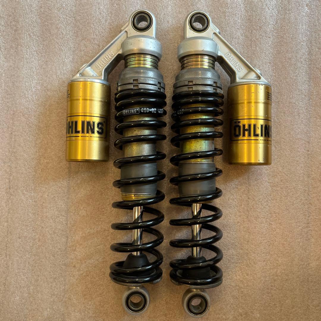 SR400 SR500 OHLINS オーリンズ リアサスYA9522 OHLINS オーリンズ リアサスペンション YAMAHA SR400/SR500 レジェンド