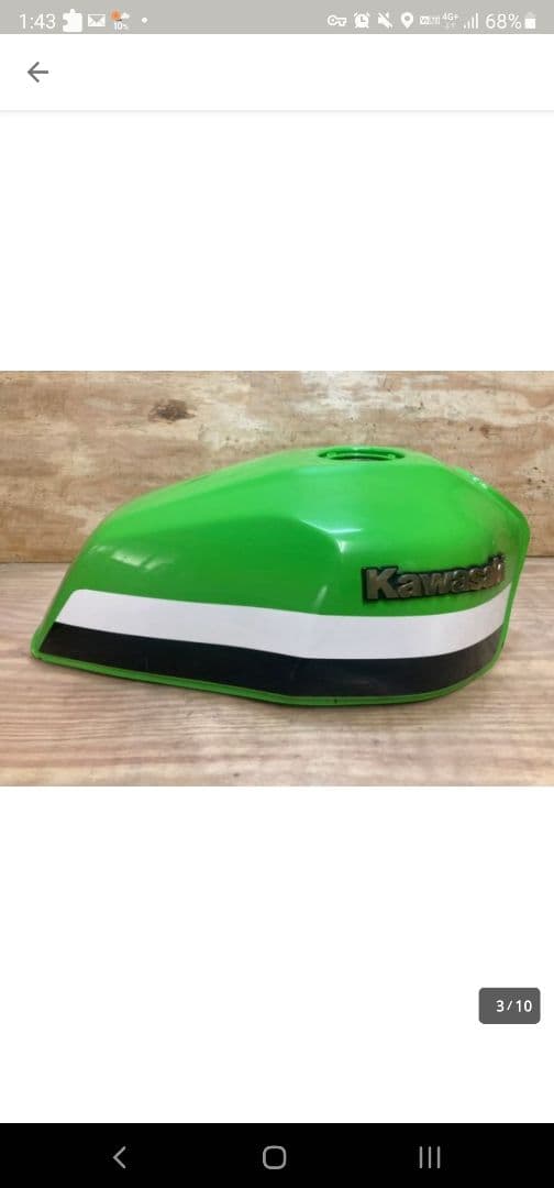 kawasaki zrx400 ガソリンタンク タンク - メルカリ