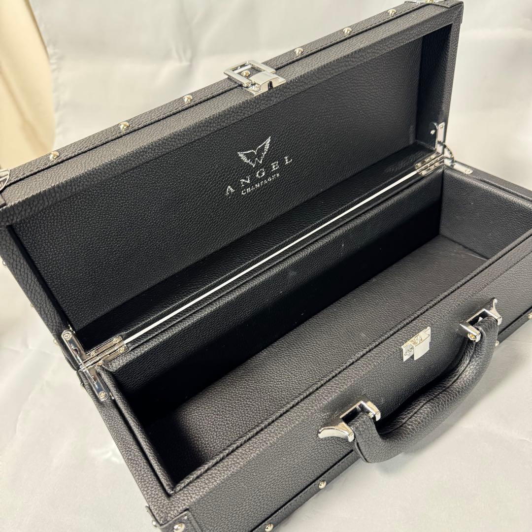 ANGEL エンジェル シャンパン 空箱 空き瓶3本セット 黒 ピンク 白