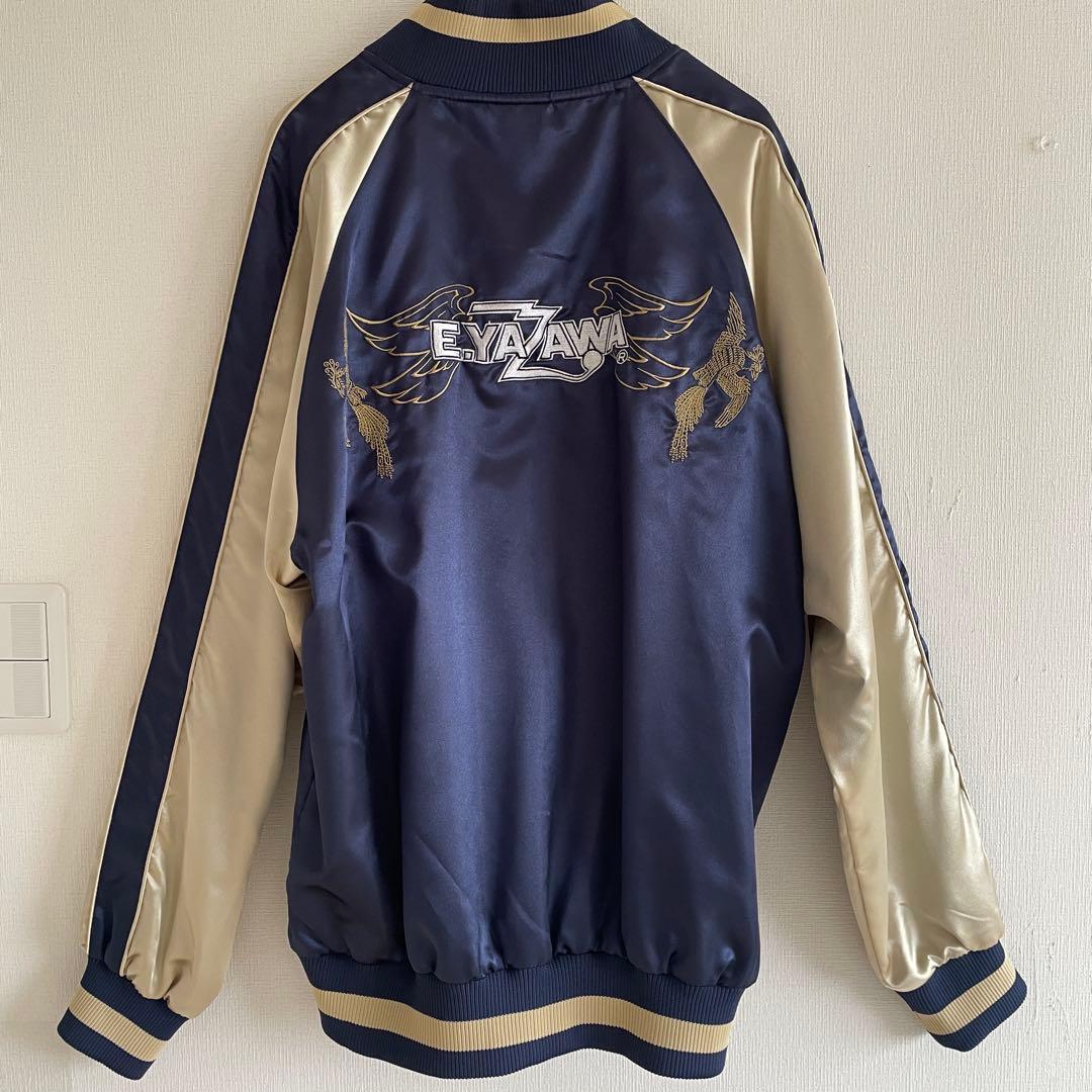 レア】矢沢永吉 E.YAZAWAのスカジャン プレミアムモルツコラボ - メルカリ