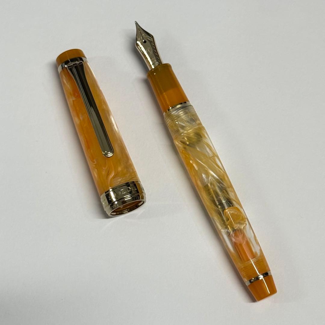 SAILOR セーラー VEILIO ヴェイリオ 万年筆 オレンジ 中字 セーラー万年筆 ヴェイリオ 万年筆 VEILIO SAILOR 新製品 限定品