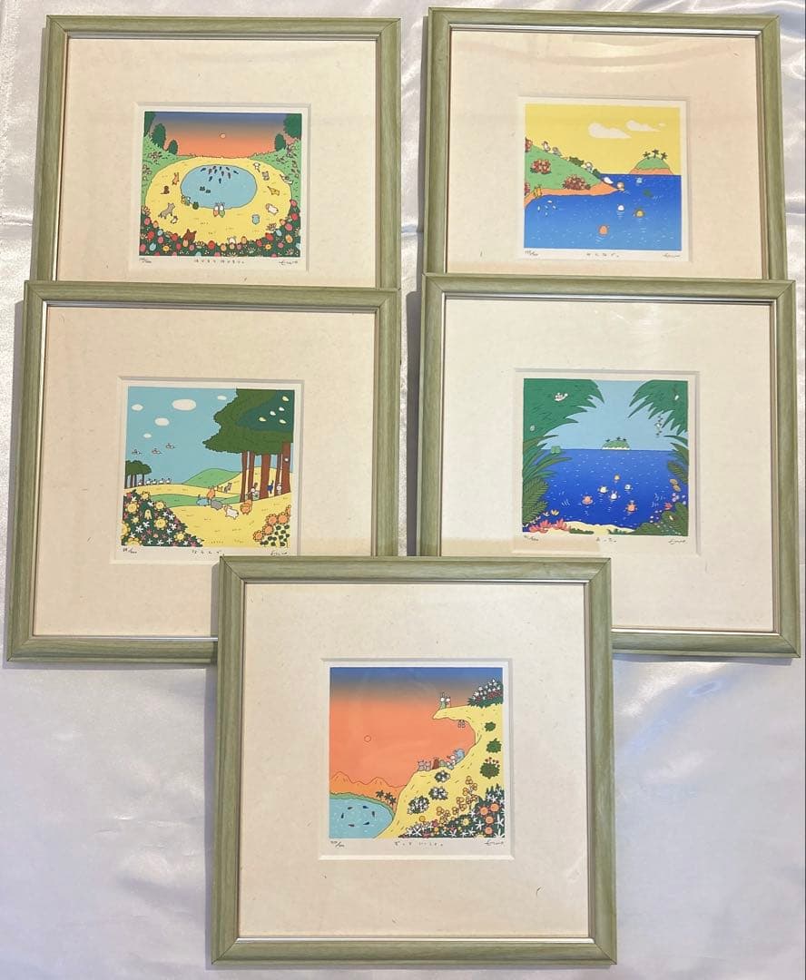 ムラマツエリコ　ELICO 絵　版画　セット LEGO Mosaic Allen Iverson 48x48