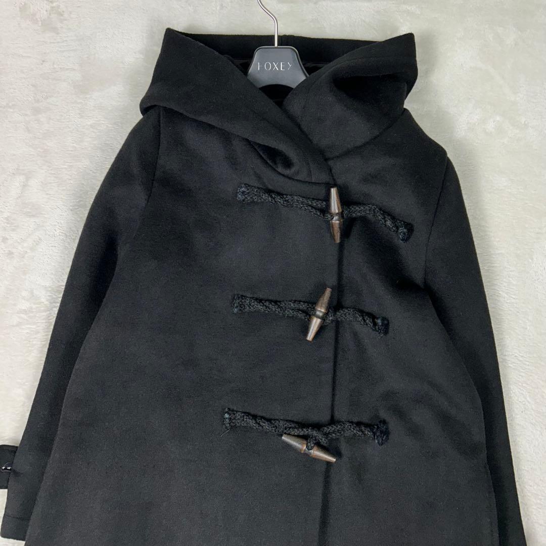 人気♡ミズイロインド ダッフルコート ダブルフェイス フード トグル