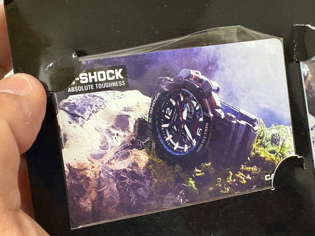 ٩( ᐛ )وG-SHOCKフィギュア&ノベルティ5点セット☆台座欠品(^_-)