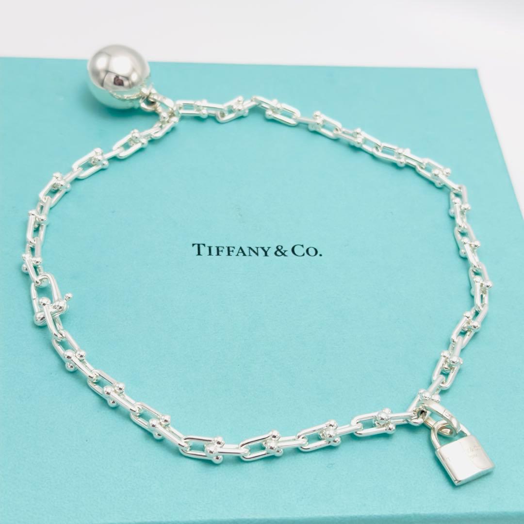 Tiffany ハードウェア スモール ラップ ブレスレット ラージ Ag925