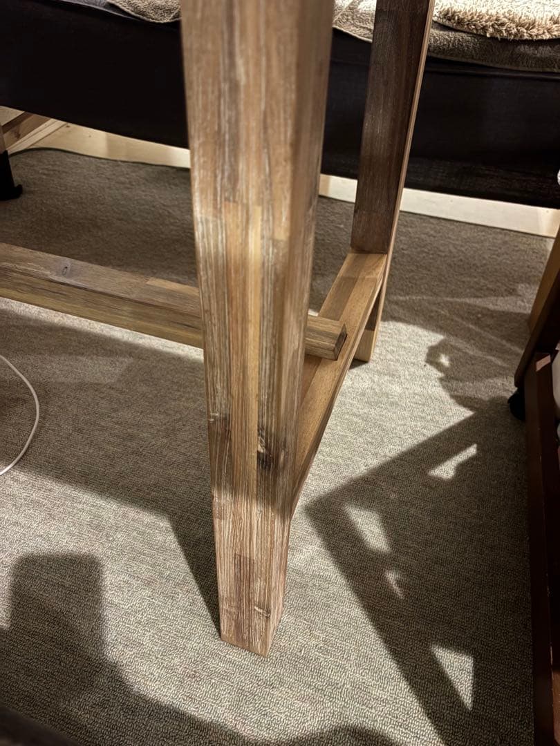 ウニコ unico マノア MANOA ダイニングテーブル - メルカリ