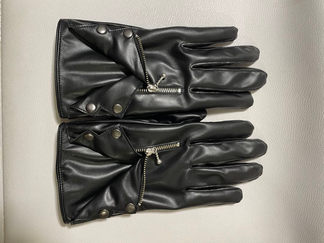 即日発送　期間限定価格　ダブルライダース　レザーグローブ　手袋 BEAMS（ビームス） 手袋 ダブル ライダース グローブ メンズ